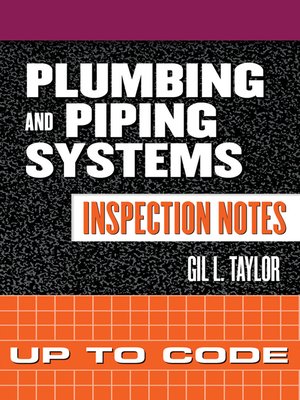 cover image of Plumbing and Piping Systems Inspection Notes